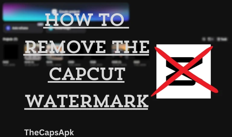 How To Remove The Capcut Watermark (2024 Guide)